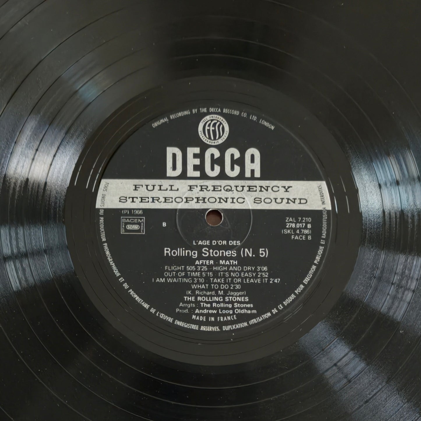 THE ROLLING STONES - «L'âge D'or» Des Rolling Stones - Vol 5 - After-Math