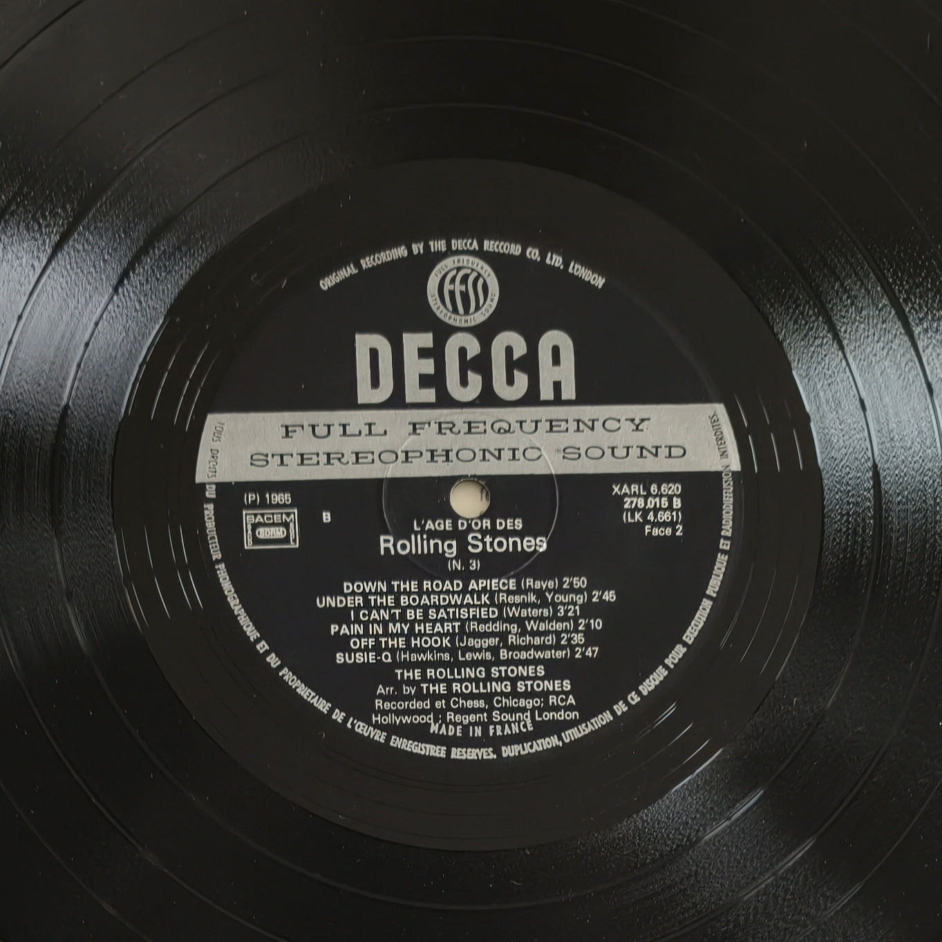 THE ROLLING STONES - «L'âge D'or» Des Rolling Stones - Vol 3 - Time Is On My Side