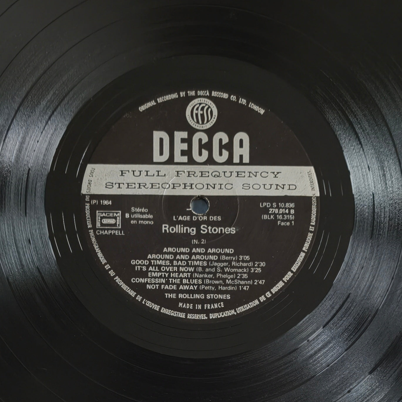 THE ROLLING STONES - «L'âge D'or» Des Rolling Stones - Vol 2 - Not Fade Away