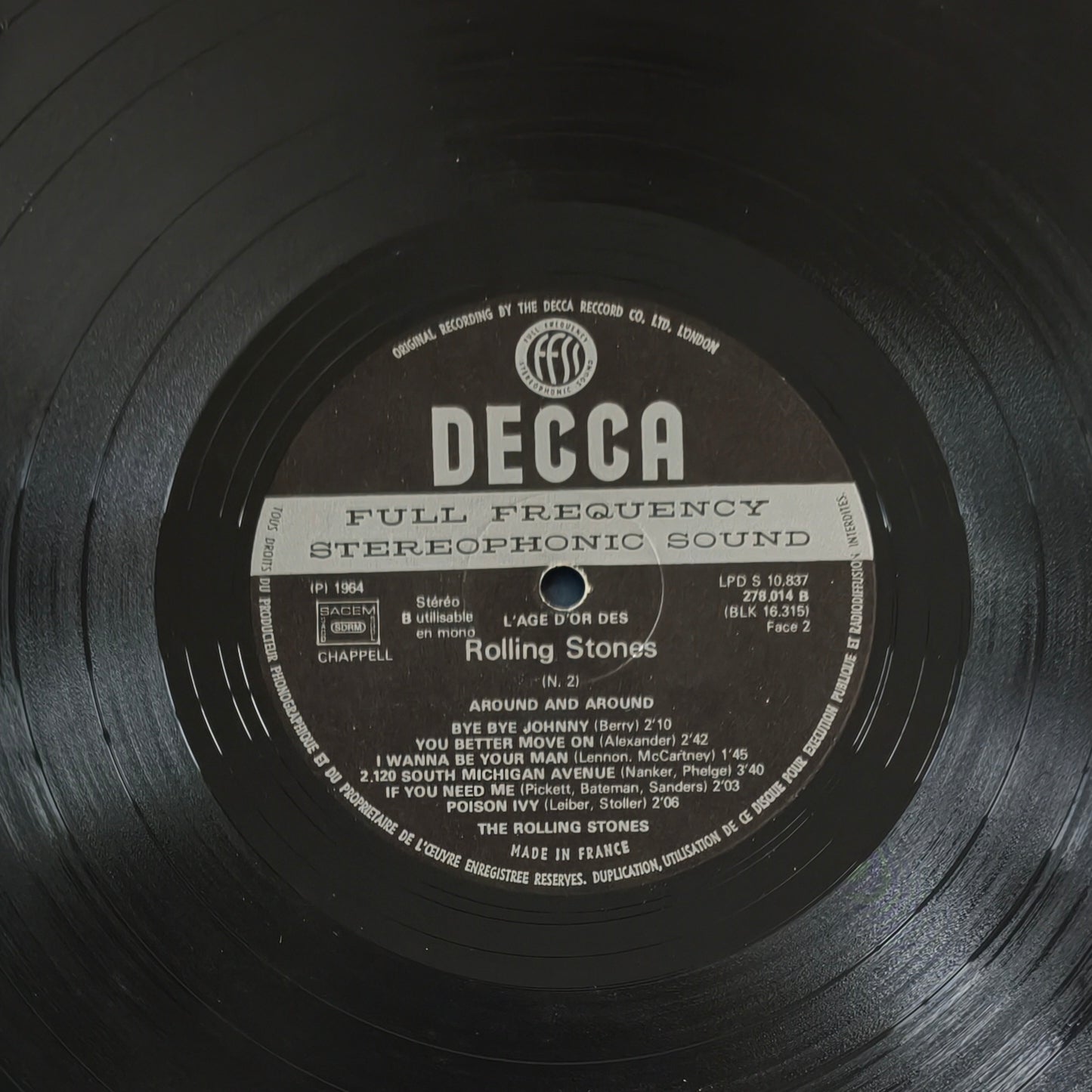 THE ROLLING STONES - «L'âge D'or» Des Rolling Stones - Vol 2 - Not Fade Away