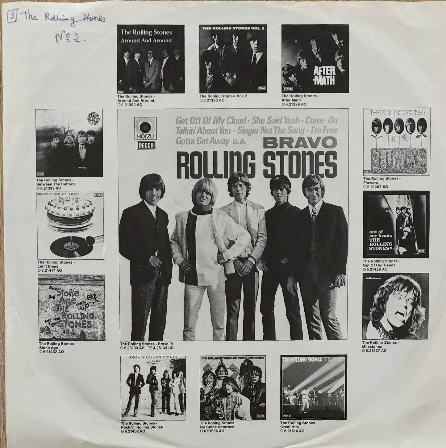 THE ROLLING STONES - The Rolling Stones Story (Coffret 12 vinyles)