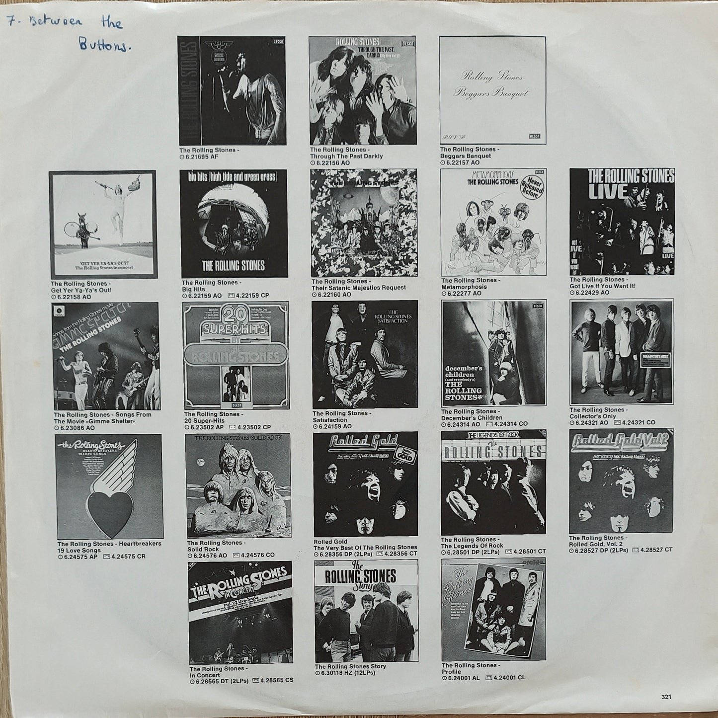 THE ROLLING STONES - The Rolling Stones Story (Coffret 12 vinyles)