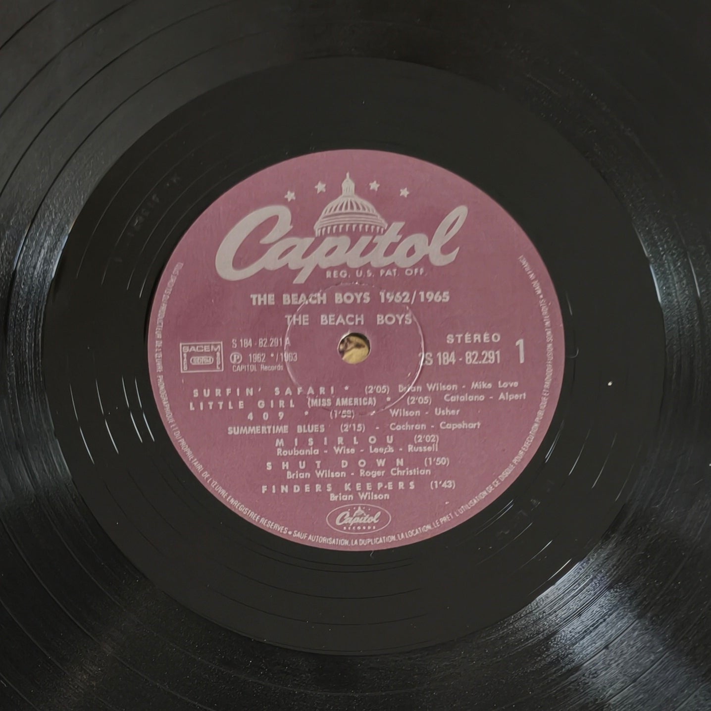 THE BEACH BOYS - 62/65