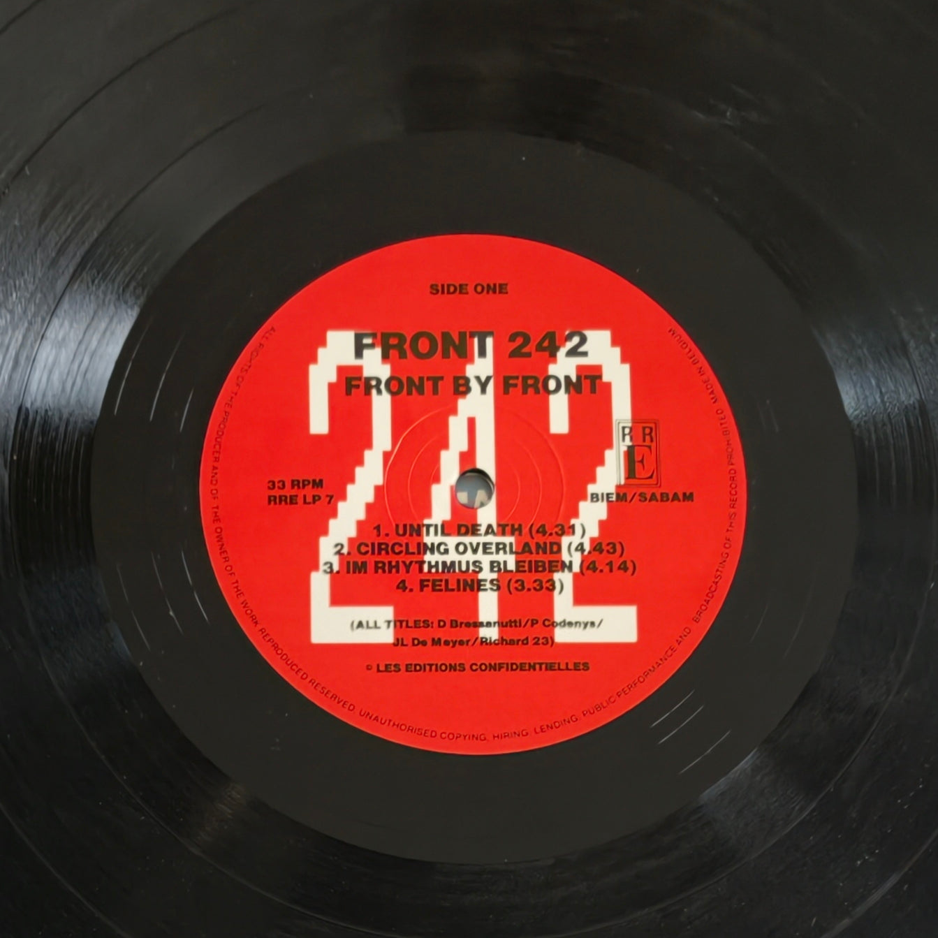 FRONT 242 - Front By Front