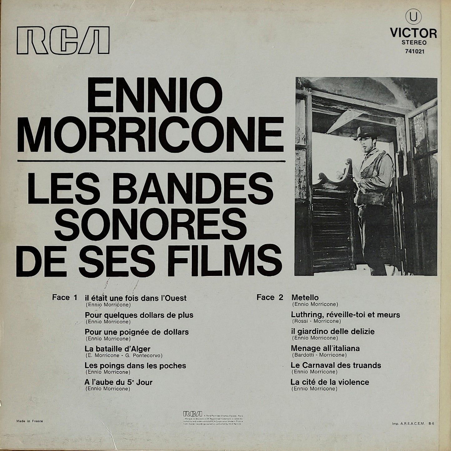 ENNIO MORRICONE - Les Bandes Sonores De Ses Films
