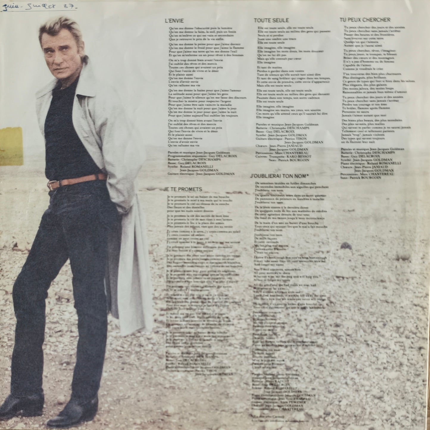 JOHNNY HALLYDAY - Gang
