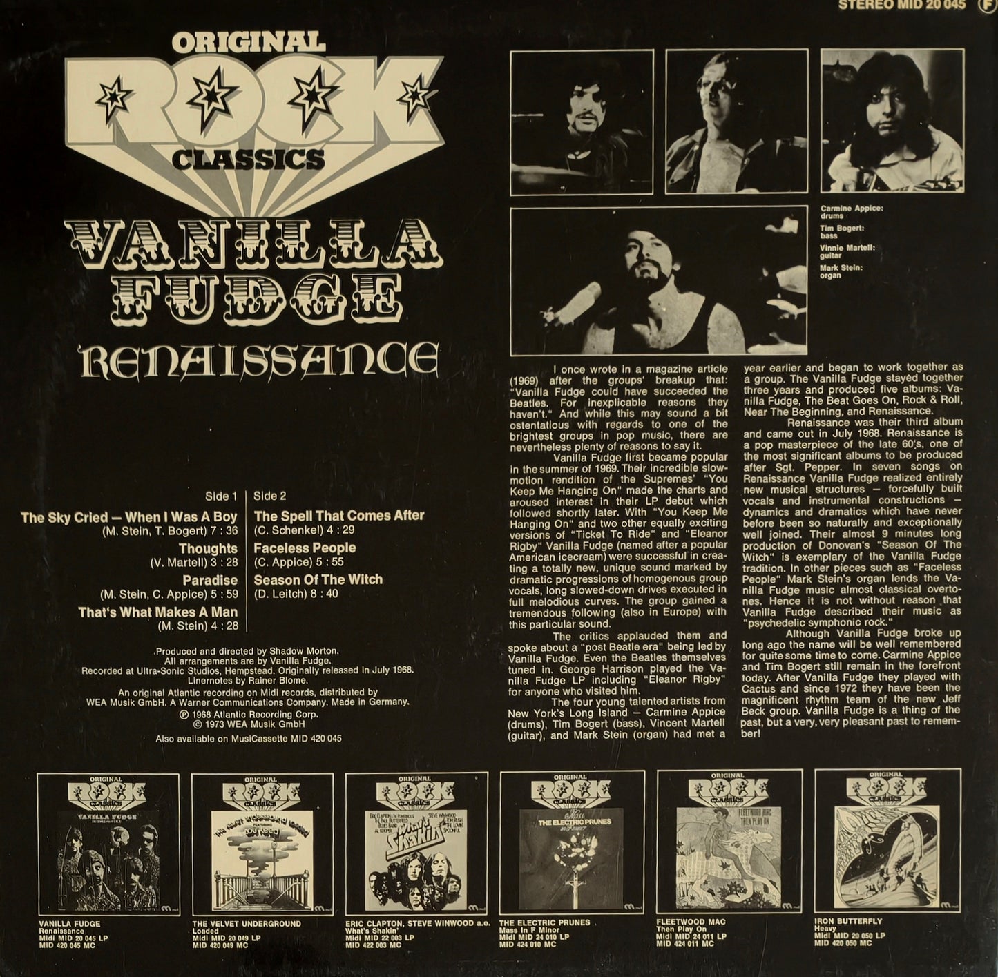 VANILLA FUDGE - Renaissance