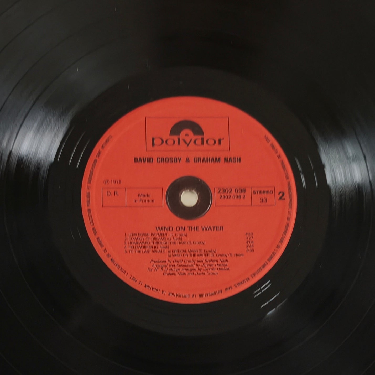 DAVID CROSBY & GRAHAM NASH - Wind On The Water