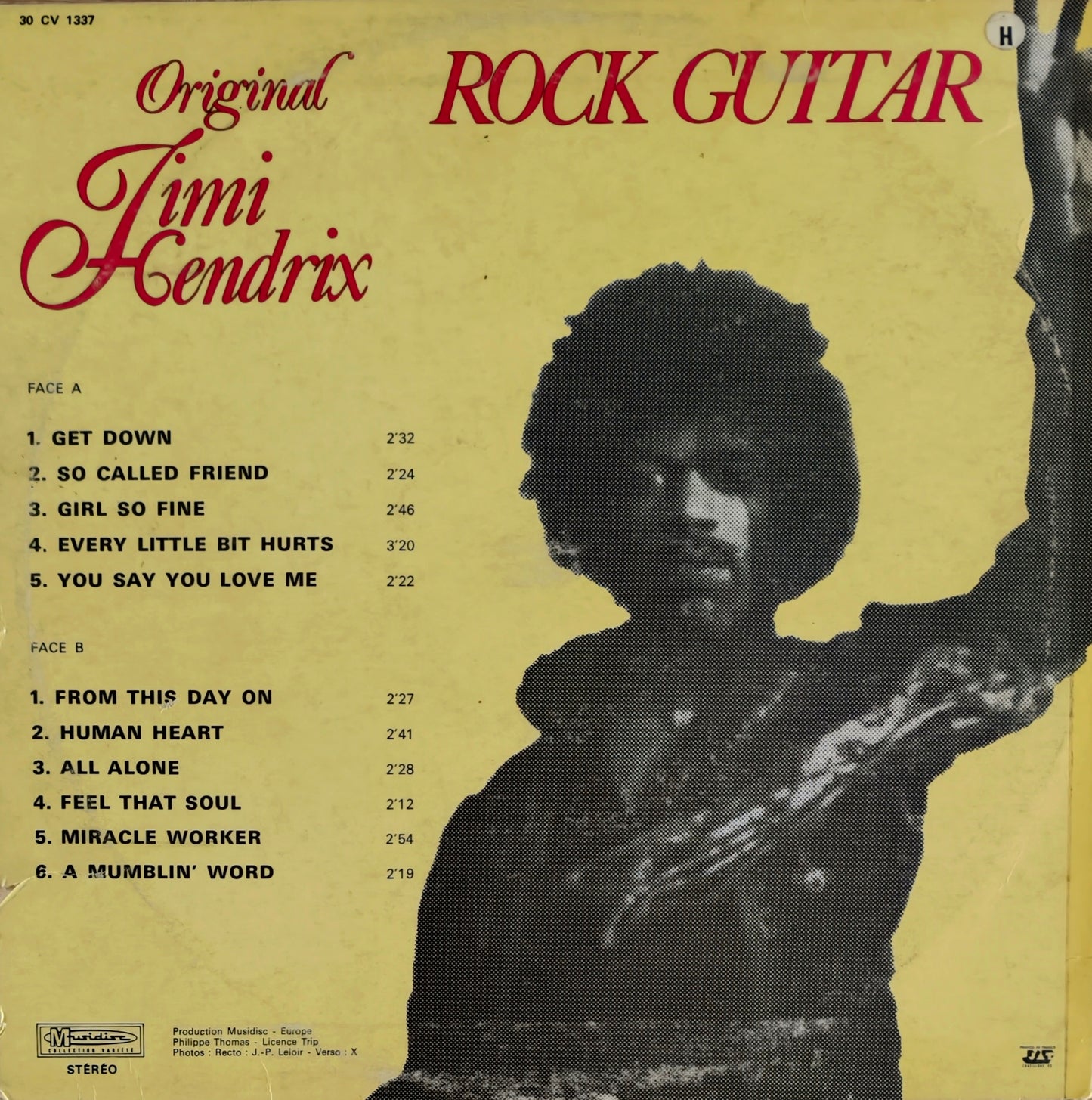 ORIGINAL JIMI HENDRIX - Rock Guitar