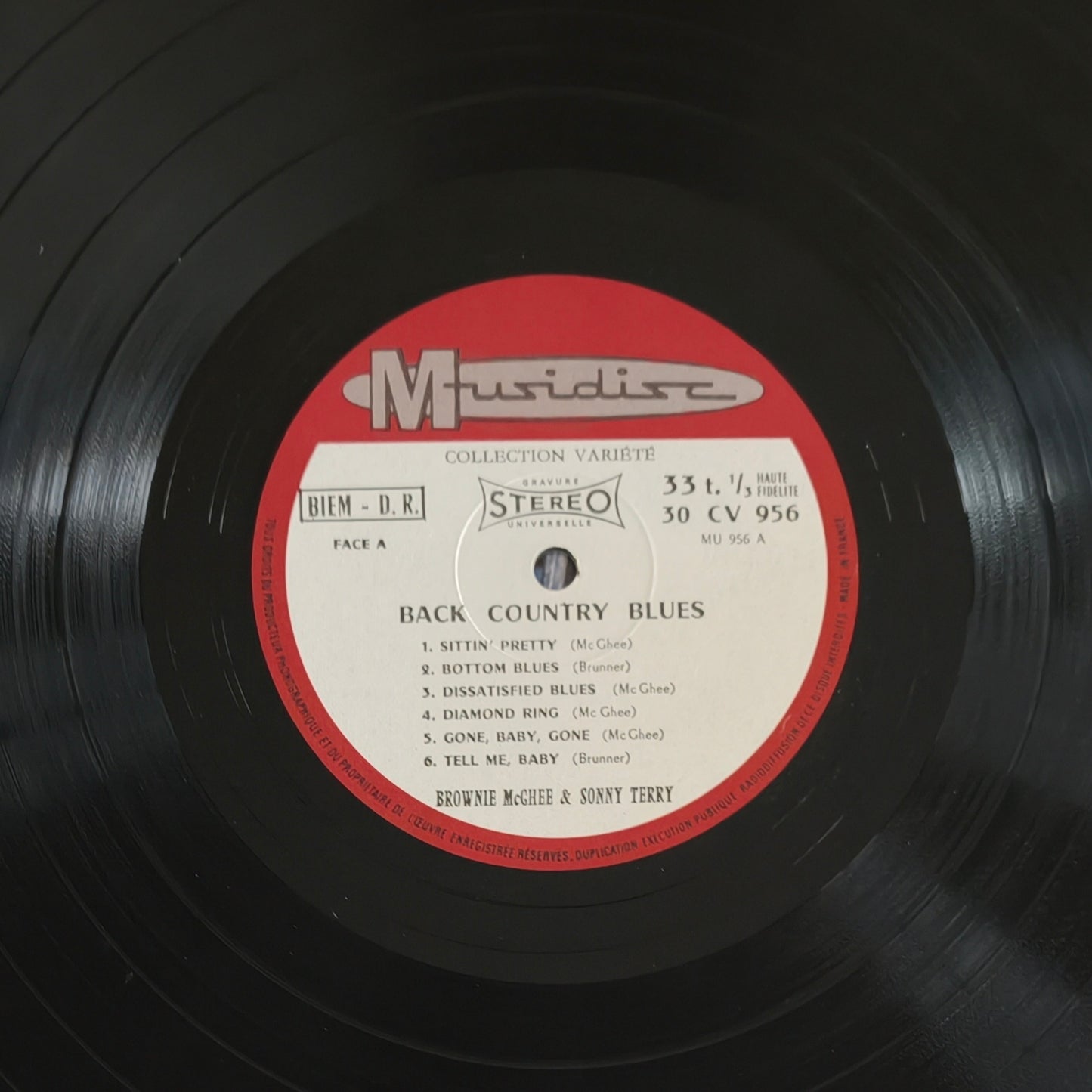 BROWNIE McGHEE And SONNY TERRY - Back Country Blues