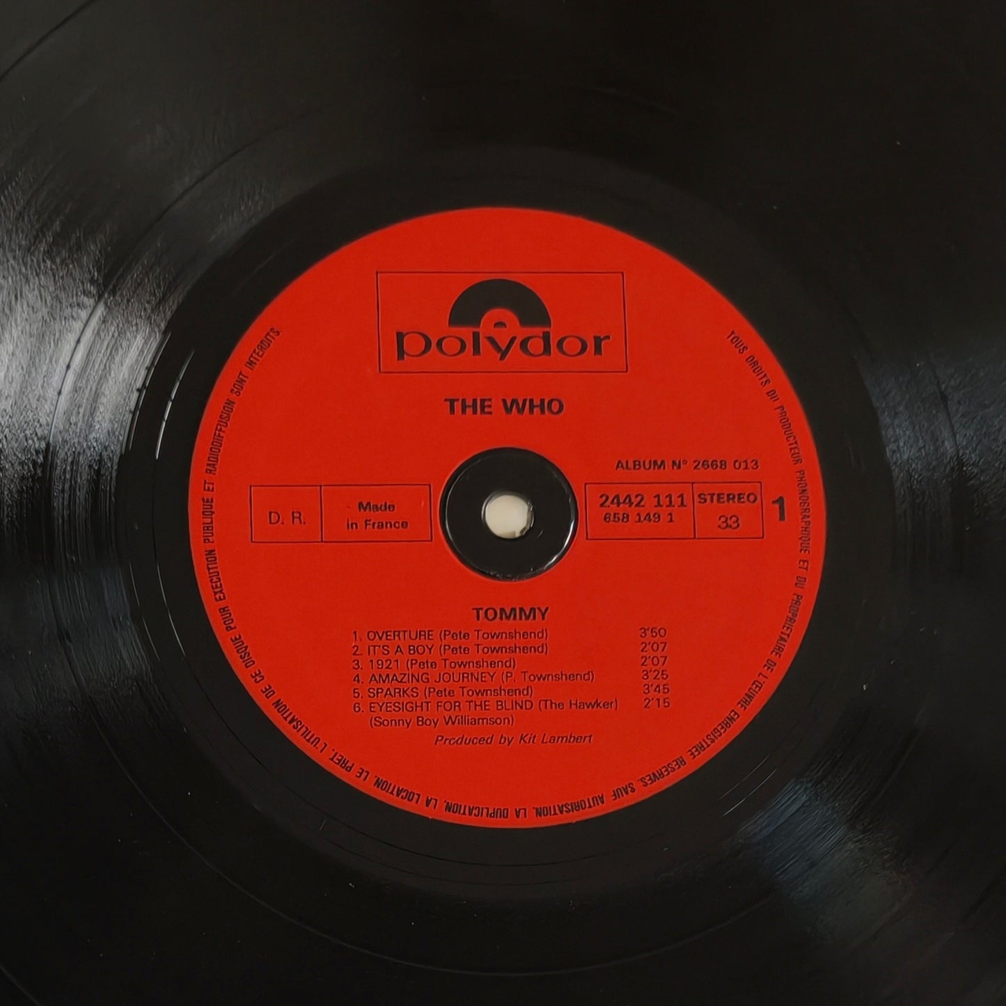 THE WHO - Tommy