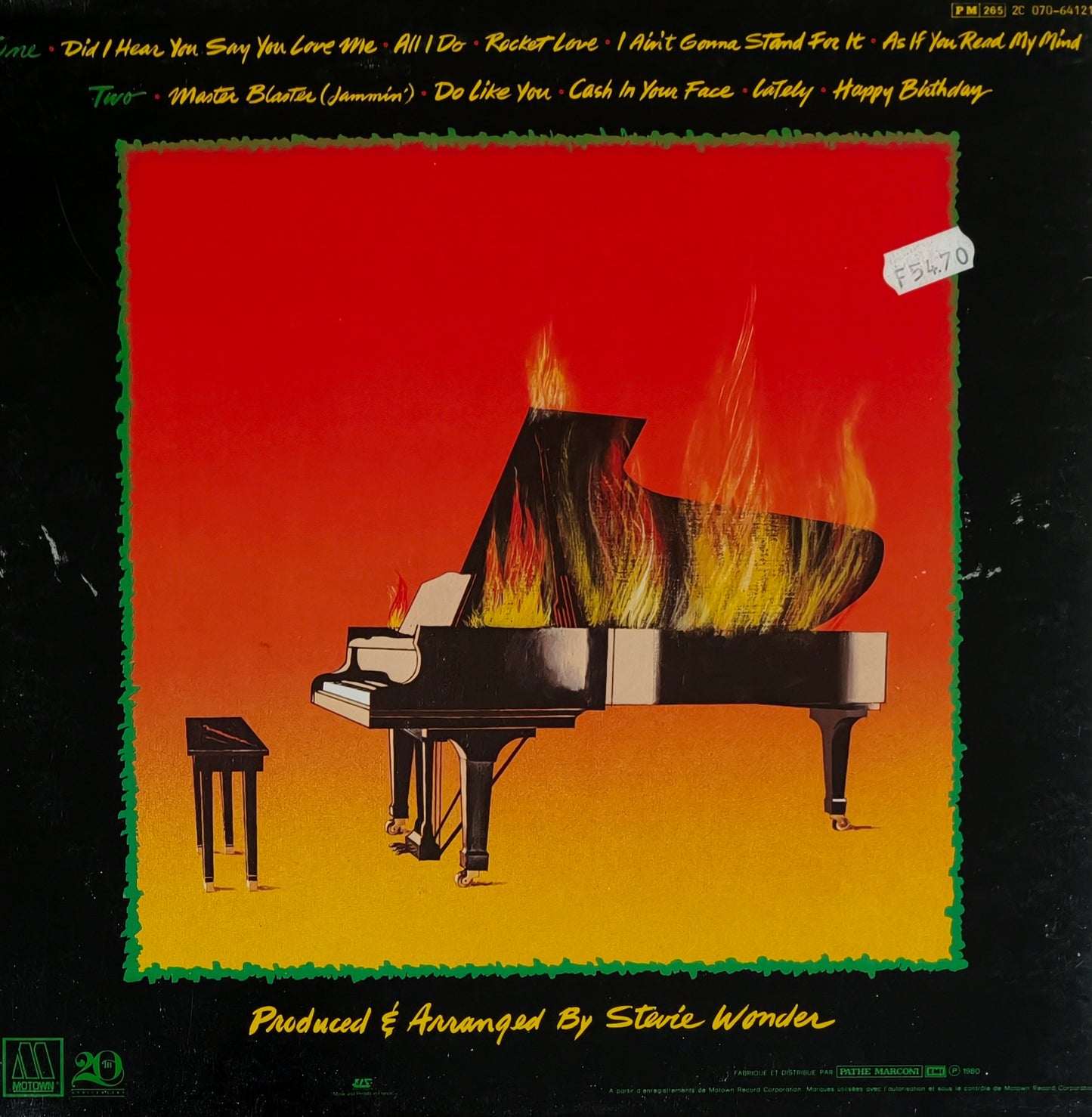 STEVIE WONDER  - Hotter than July