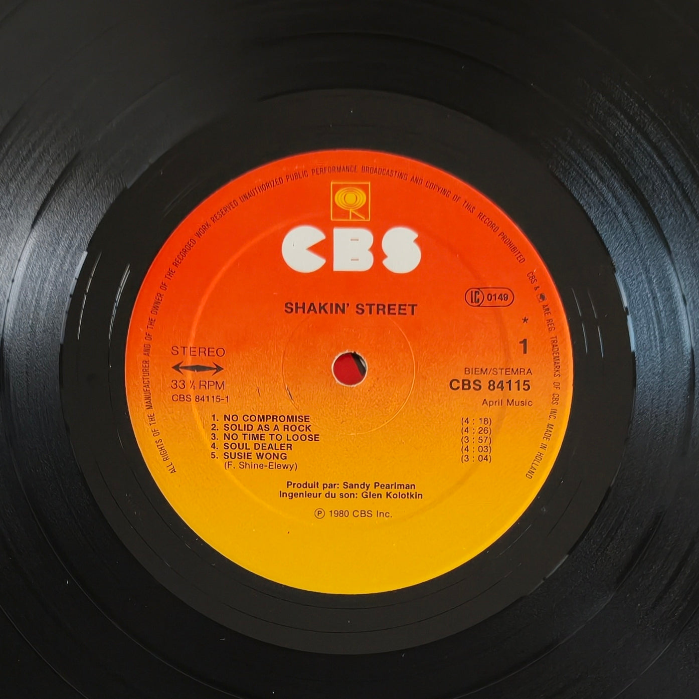SHAKIN' STREET - Shakin' Street