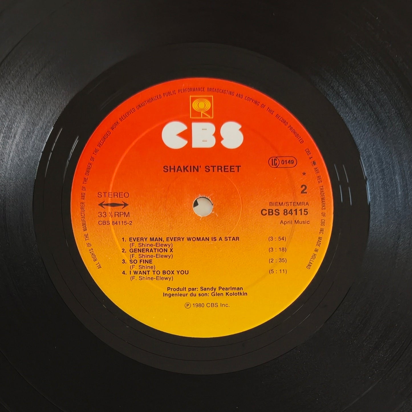 SHAKIN' STREET - Shakin' Street