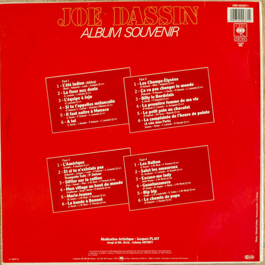 JOE DASSIN - Album Souvenir