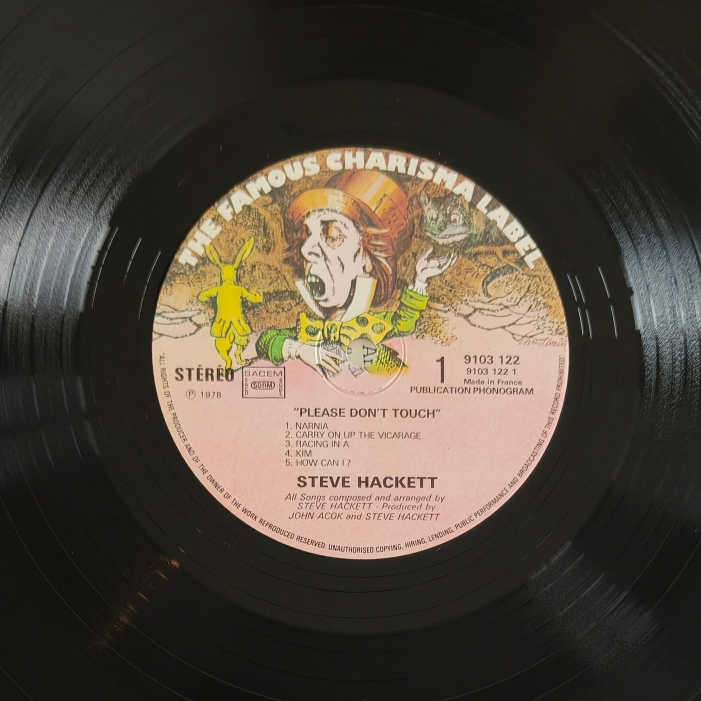 STEVE HACKETT - Please Don't Touch!