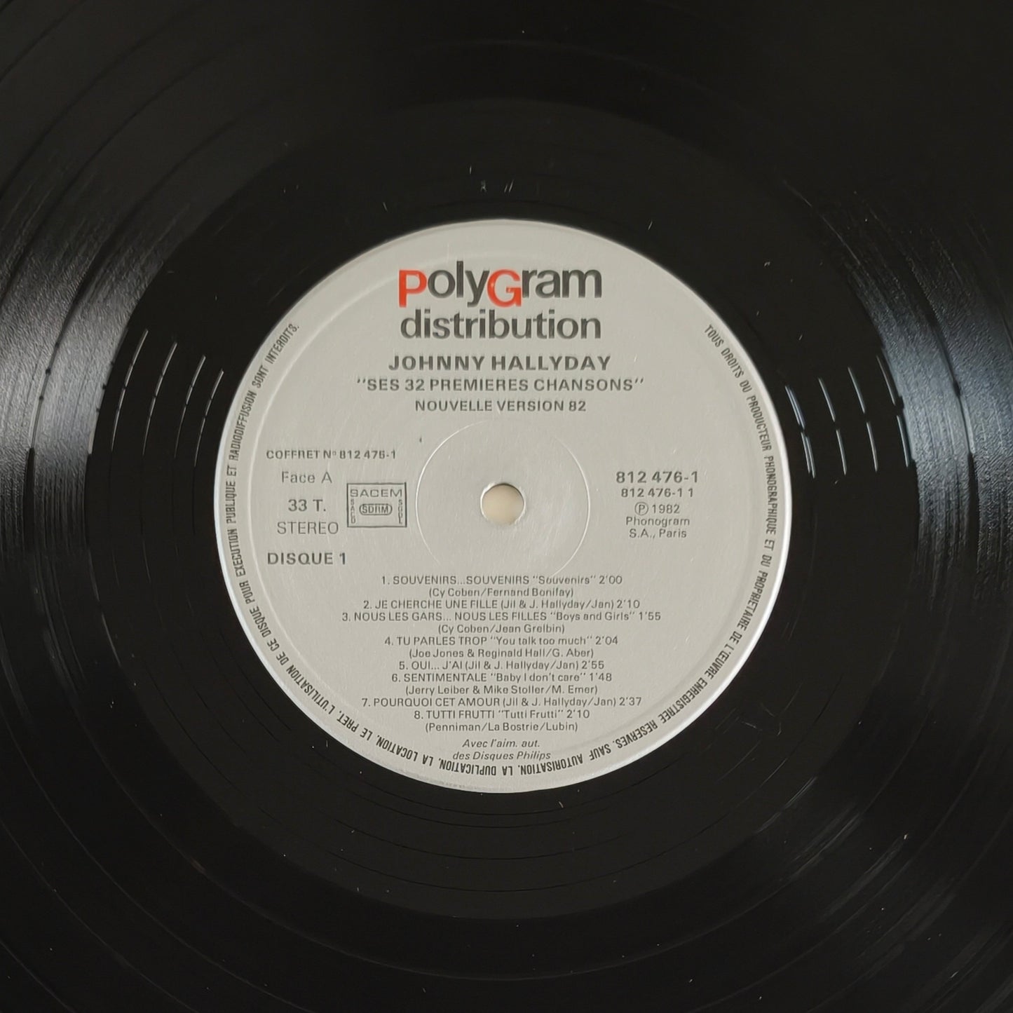 JOHNNY HALLYDAY - Hallyday Story - Ses 32 Premières Chansons