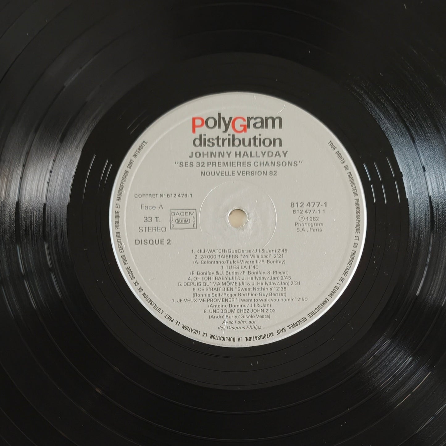 JOHNNY HALLYDAY - Hallyday Story - Ses 32 Premières Chansons