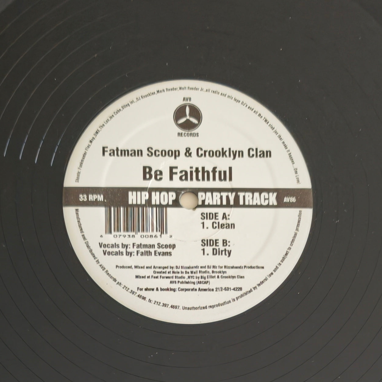 FATMAN SCOOP & CROOKLYN CLAN - Be Faithful