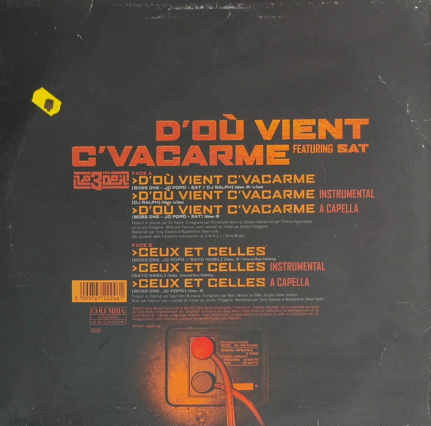LE 3EME OEIL - D'Où Vient C'Vacarme