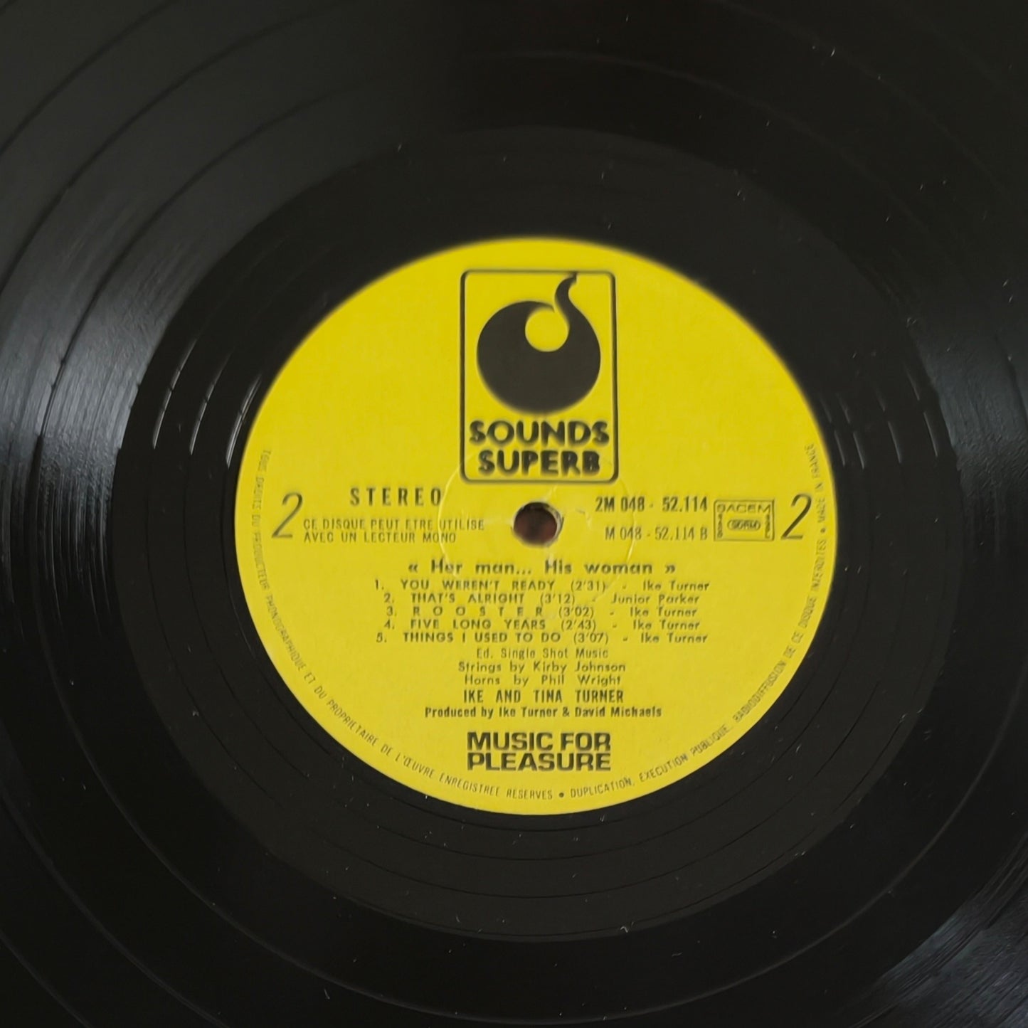 IKE & TINA TURNER - Her Man... His Woman