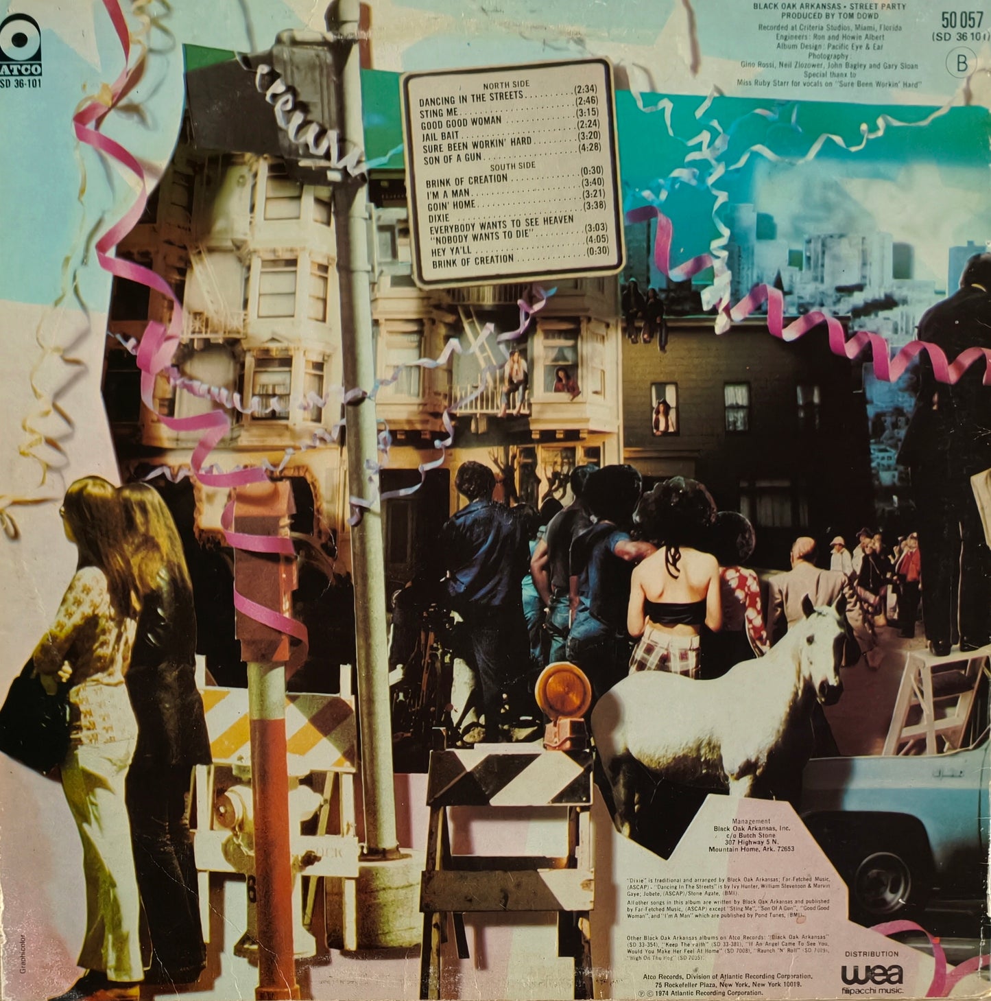 BLACK OAK ARKANSAS - Street Party
