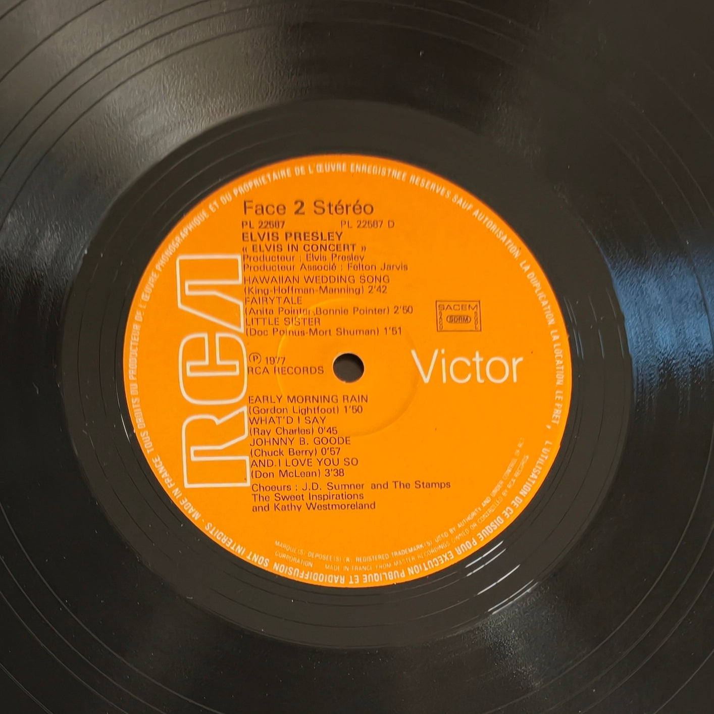 ELVIS PRESLEY - Elvis In Concert