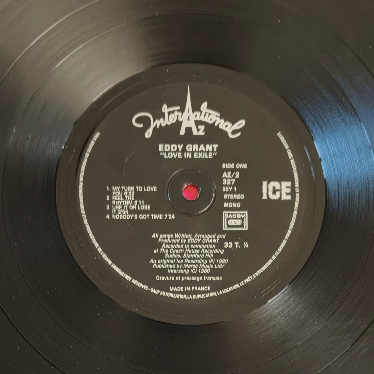 EDDY GRANT - Love In Exile