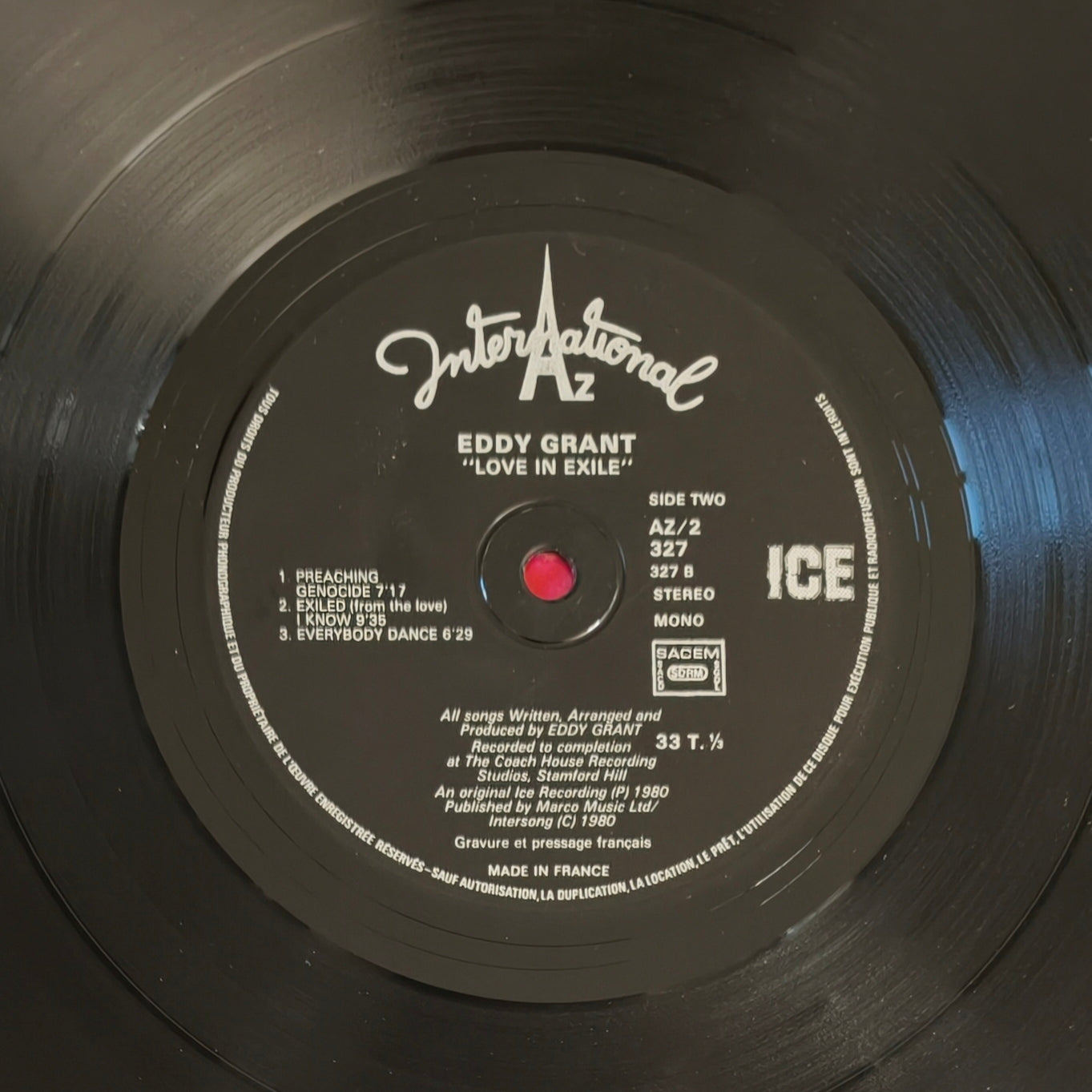 EDDY GRANT - Love In Exile