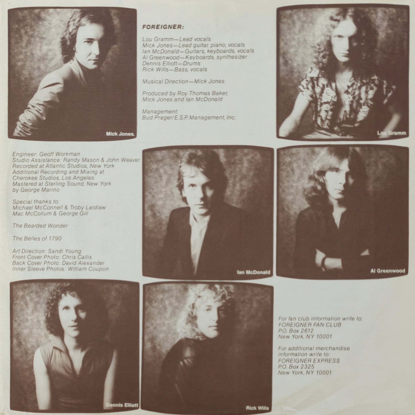 FOREIGNER - Head Games