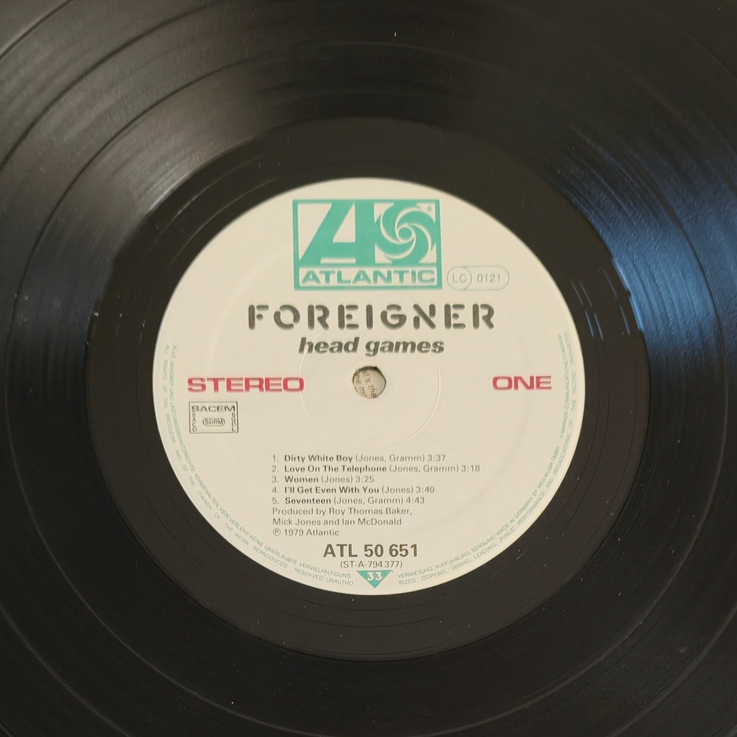 FOREIGNER - Head Games