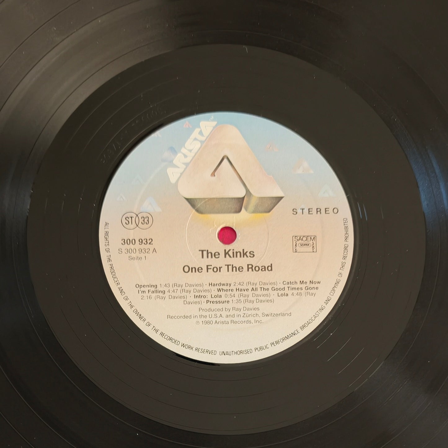 THE KINKS - One For The Road