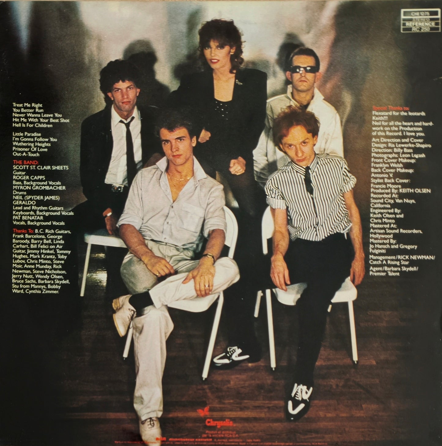 PAT BENATAR - Crimes Of Passion