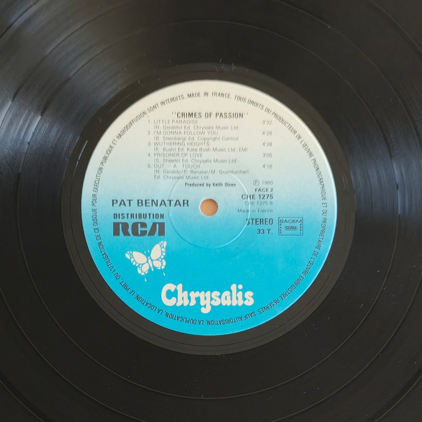 PAT BENATAR - Crimes Of Passion
