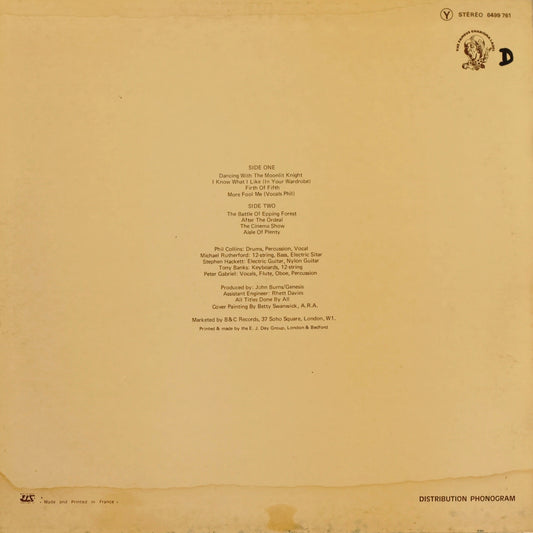 GENESIS - Selling England By The Pound