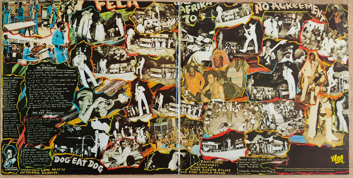 FELA ANIKULAPO KUTI AND AFRIKA 70 - No Agreement