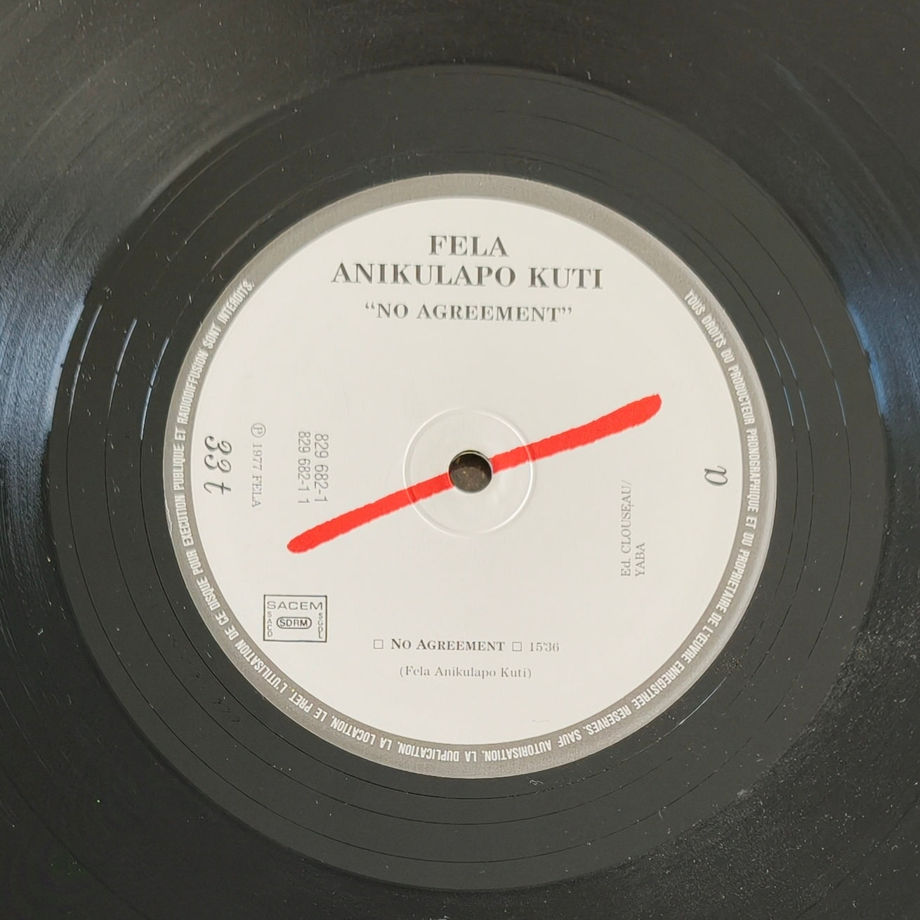 FELA ANIKULAPO KUTI AND AFRIKA 70 - No Agreement