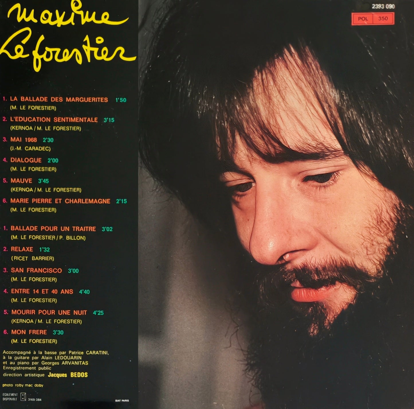 MAXIME LE FORESTIER - Enregistrement Public