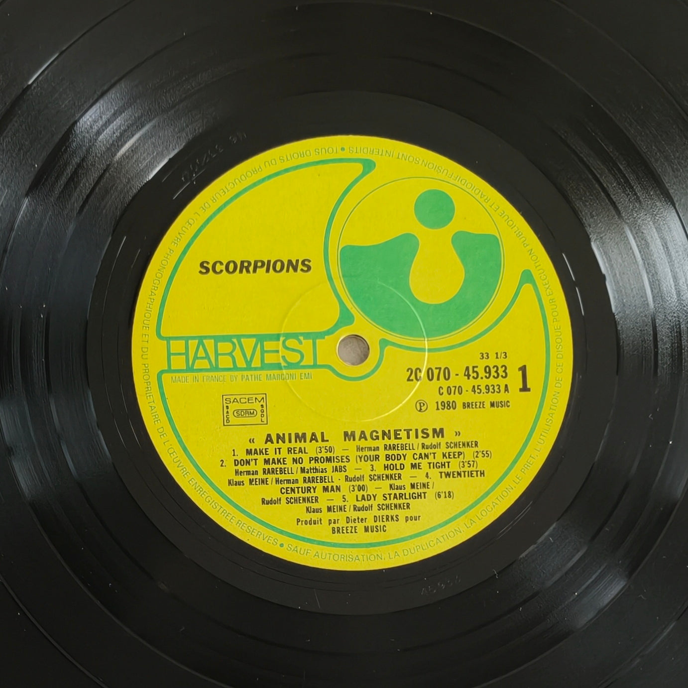 SCORPIONS - Animal Magnetism
