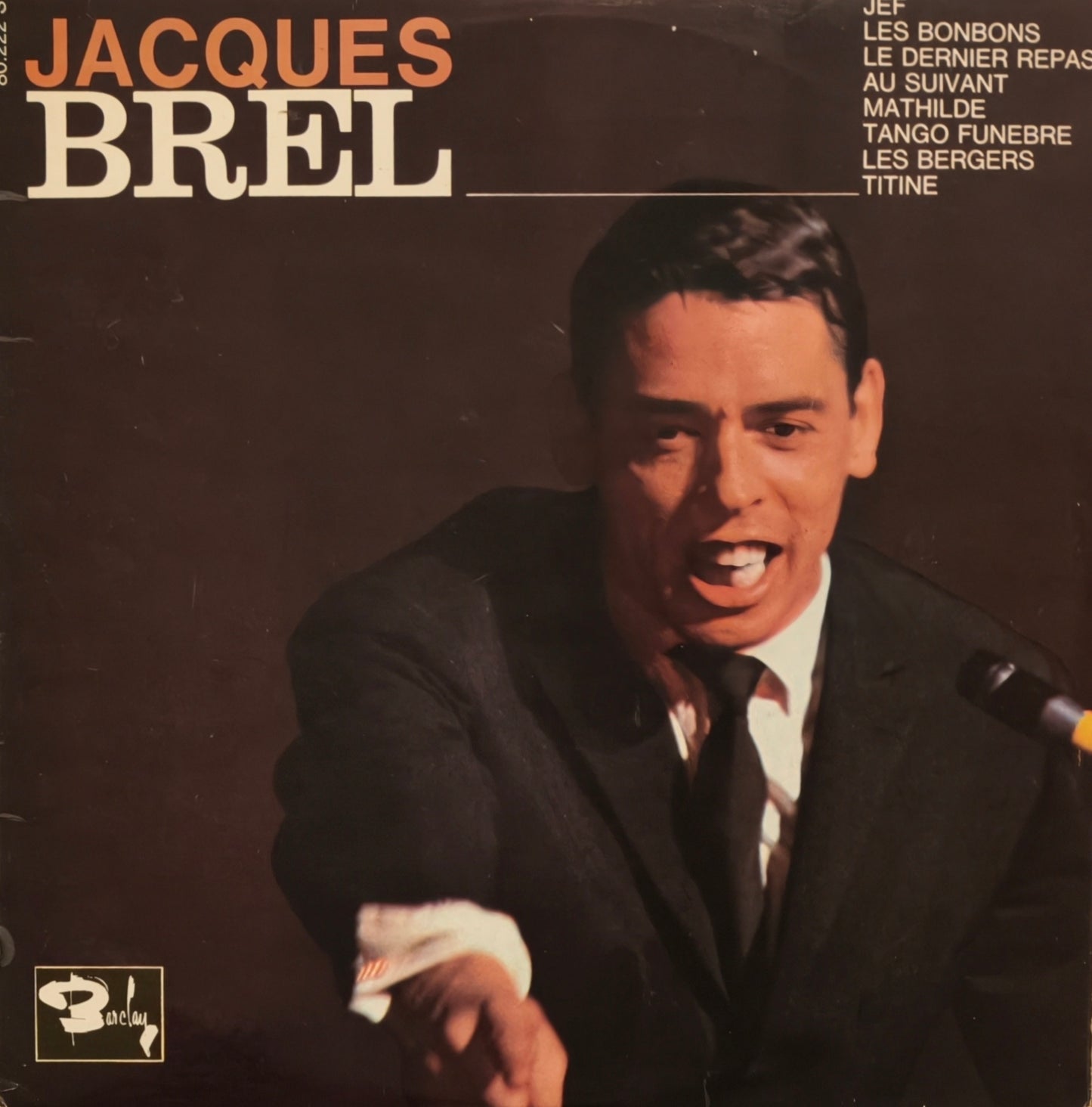 JACQUES BREL - Jacques Brel (Vinyle 10 pouces 25 cm)