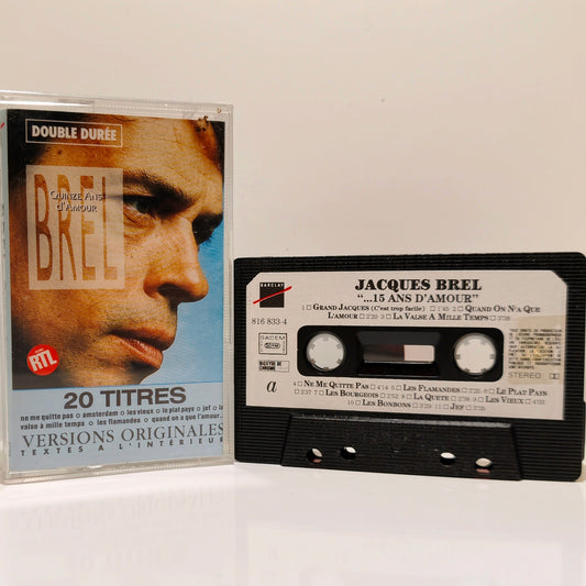 JACQUES BREL - Quinze Ans D'Amour