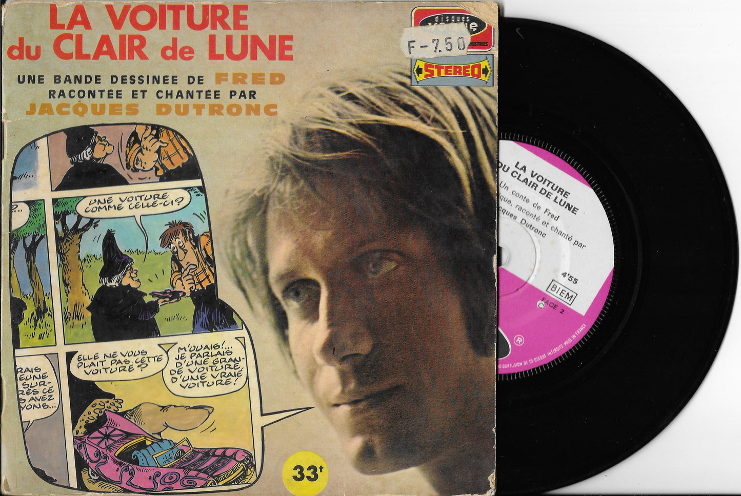 JACQUES DUTRONC - La Voiture Du Clair De Lune