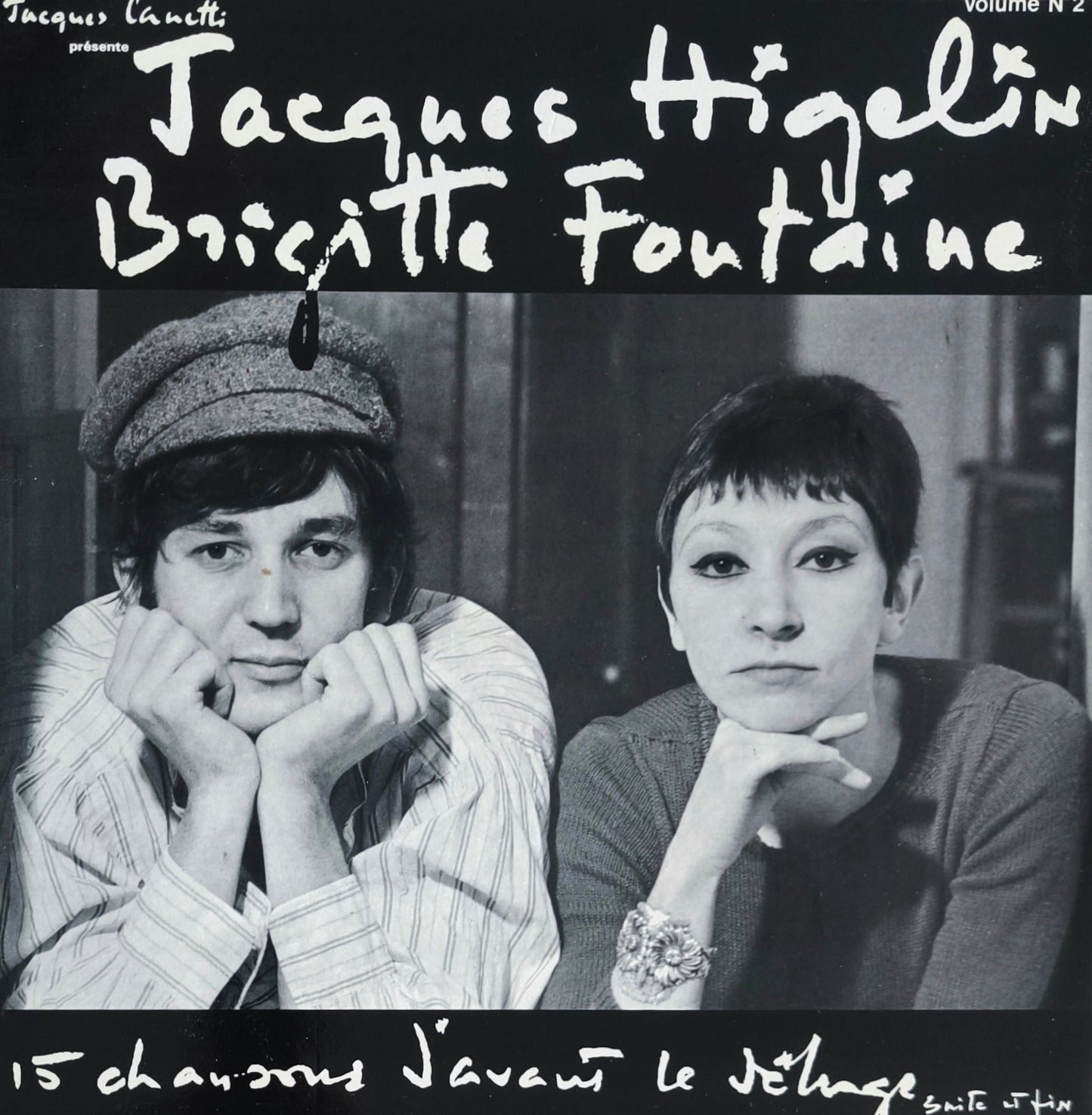 JACQUES HIGELIN / BRIGITTE FONTAINE - 15 Chansons D'avant Le Déluge