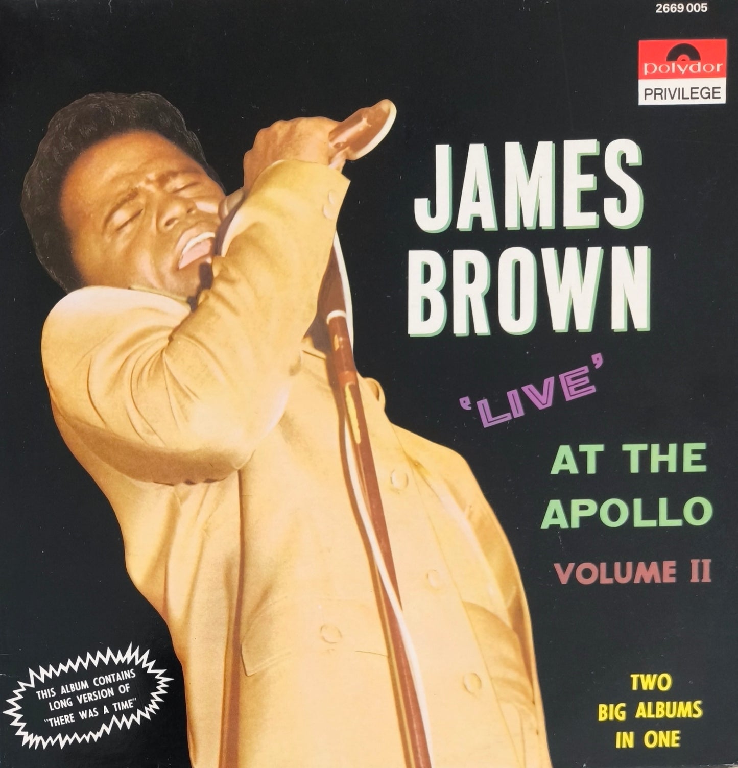 JAMES BROWN -  Live At The Apollo Volume II