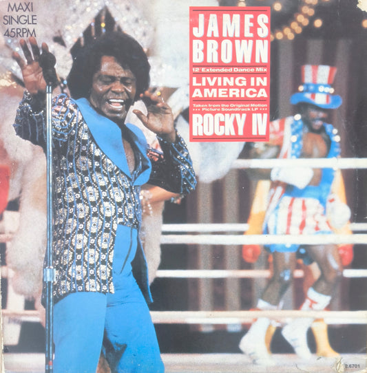 JAMES BROWN - Living In America (12" Extended Dance Mix)