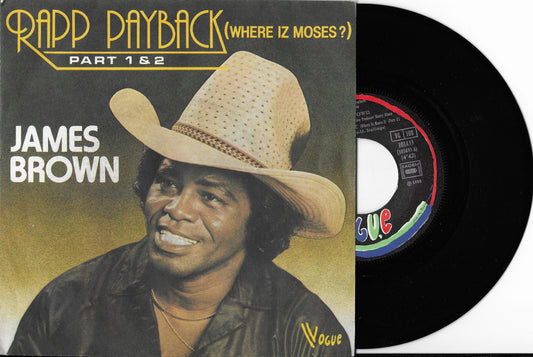 JAMES BROWN - Rapp Payback (Where Iz Moses?) (Part 1 & 2)