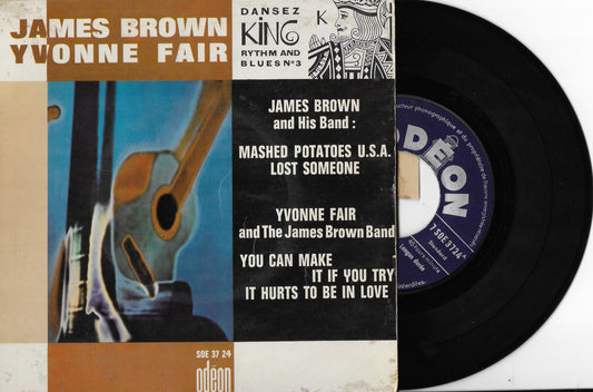 JAMES BROWN And His Band, YVONNE FAIR - Dansez KING Rythm And Blues No.3