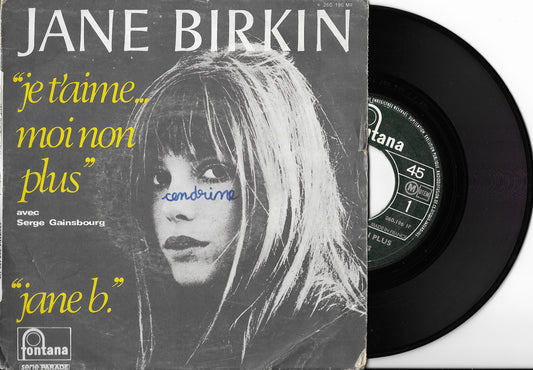 JANE BIRKIN avec SERGE GAINSBOURG - Je T'aime... Moi Non Plus / Jane B.
