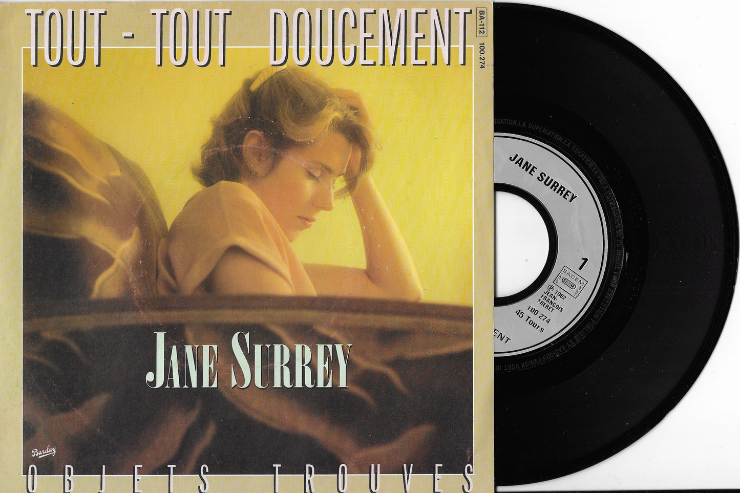 JANE SURREY - Tout-Tout Doucement