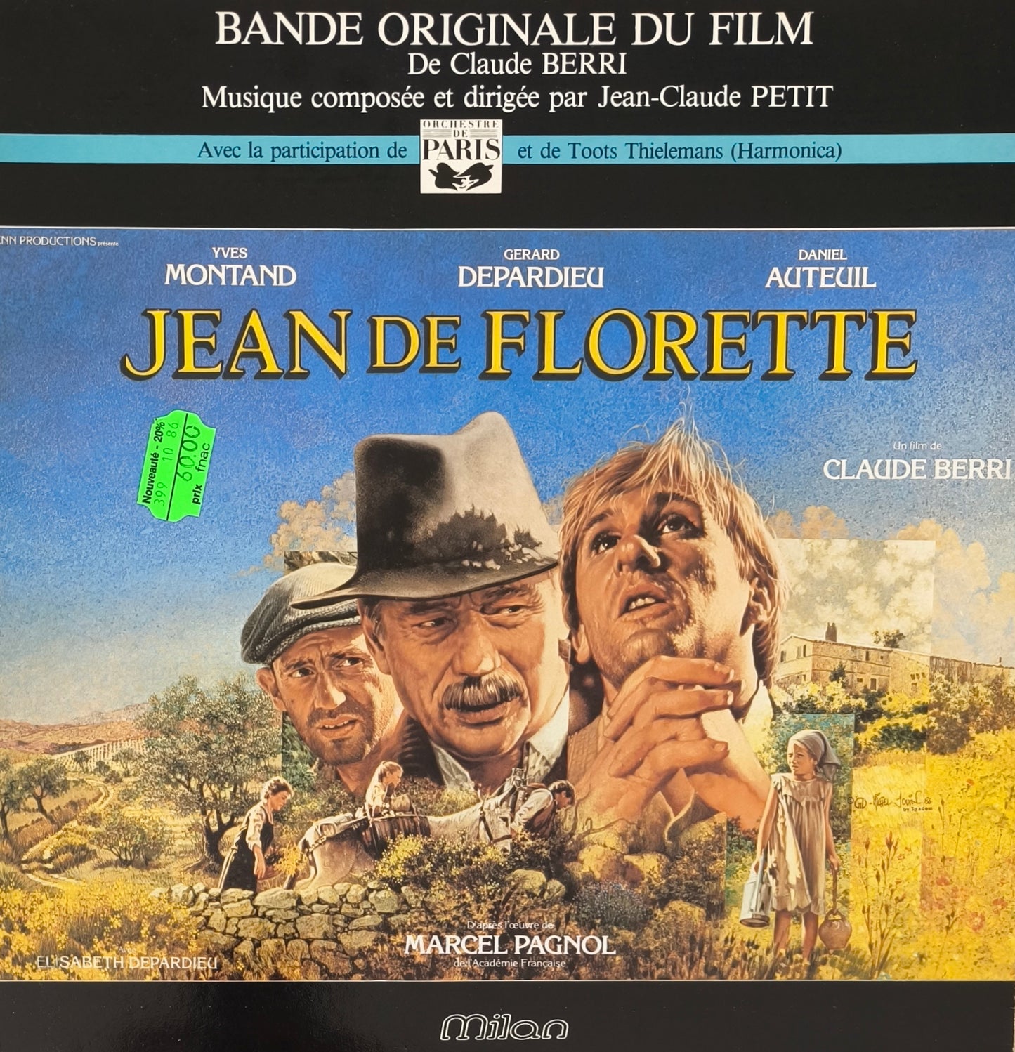 JEAN CLAUDE PETIT - Jean De Florette (Bande Originale Du Film)